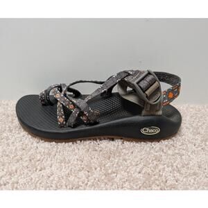 CHACO Z sandals, size women's 7; Hiking & water sandals; Black, orange & Tan